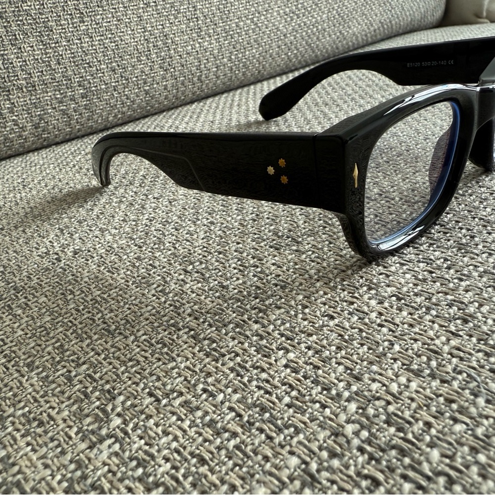Black Rectangular Eyeglasses - image 5